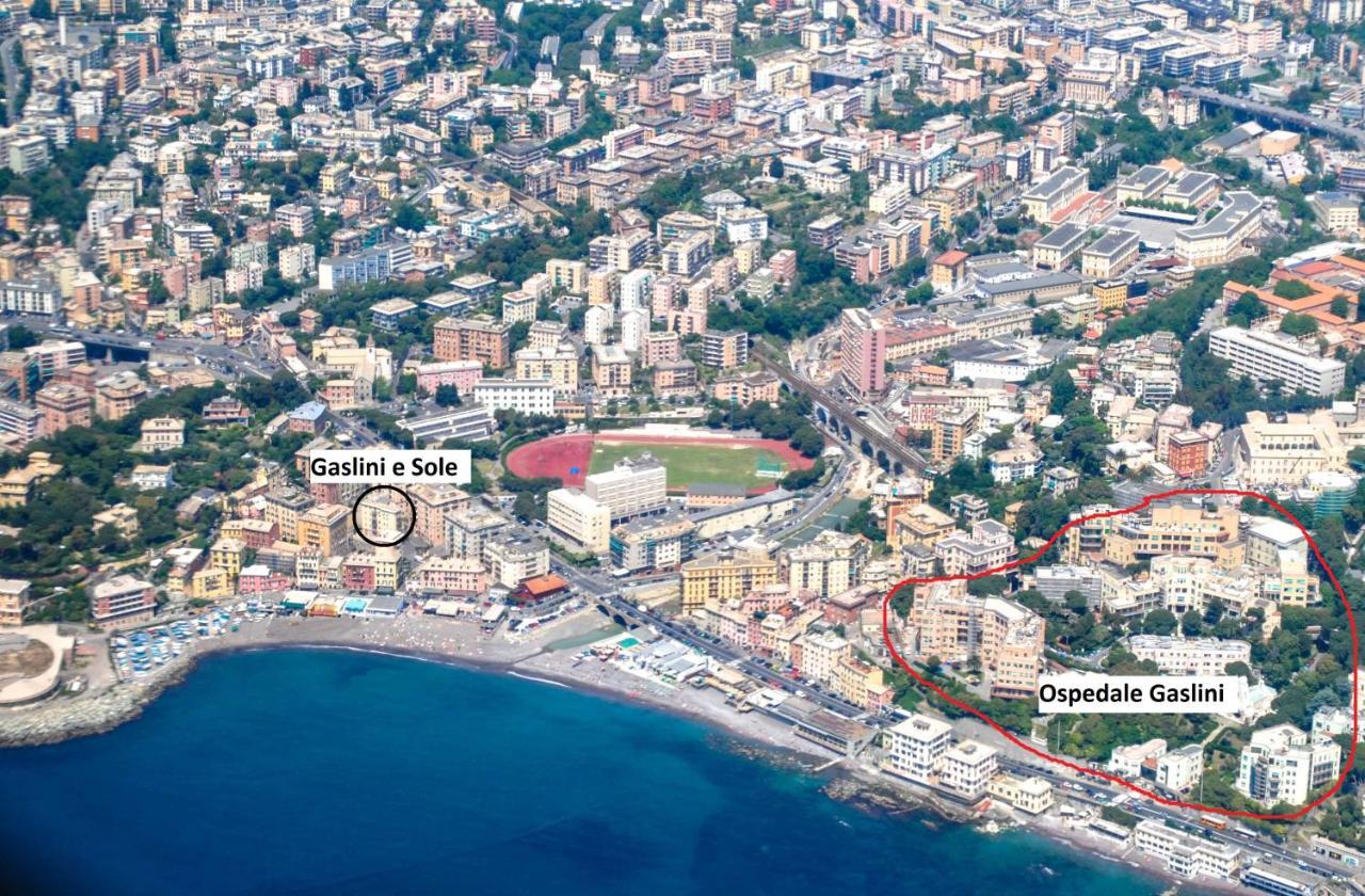 Gaslini E Sole Hotell Genua Exteriör bild